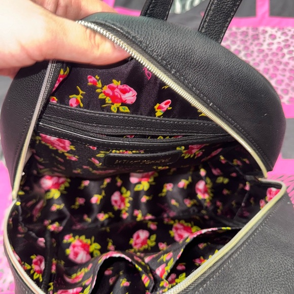 Betsy Johnson Olive/LEOPARD Mini Backpack - Picture 11 of 11